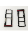Soporte o bandeja sim gris Dual sim para Motorola Moto E14 calidad premium