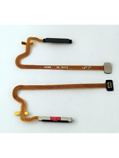 Flex sensor de huella negro para Realme C65 4G RMX3910 calidad premium