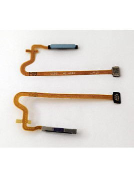 Flex sensor de huella azul para Realme C63 4G calidad premium