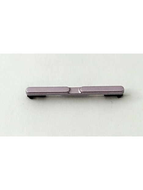 Boton volumen morado para Motorola Moto G14 calidad premium