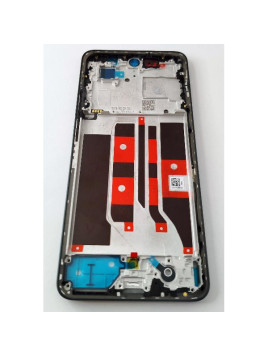 Carcasa o marco central negro para Oppo Reno 11 F 5G CPH2603