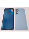 Tapa trasera o tapa bateria azul para Samsung Galaxy S24 FE 5G S721 con cristal de camara azul