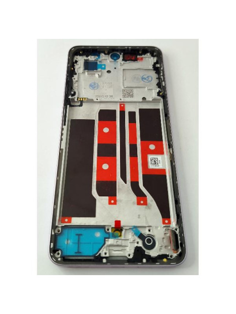 Pantalla lcd para Oppo Reno 11 F 5G CPH2603 mas tactil negro con marco morado calidad premium