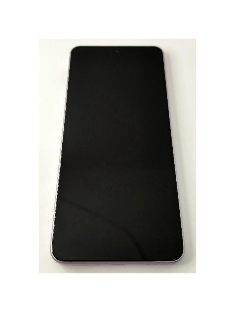 Pantalla lcd para Oppo Reno 11 F 5G CPH2603 mas tactil negro con marco morado calidad premium