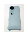 Tapa trasera o tapa bateria azul para Vivo V40 5G con cubierta de camara