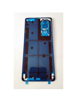 Tapa trasera o tapa bateria azul para Vivo V40 5G con cubierta de camara