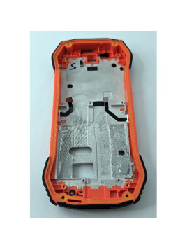 Carcasa o marco frontal naranja para Blackview N6000