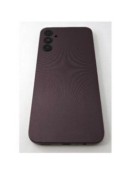 Tapa trasera o tapa bateria morada para Samsung Galaxy A14 4G A145 con cristal de camara