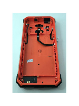 Tapa trasera o tapa bateria naranja para Blackview Oscal S80