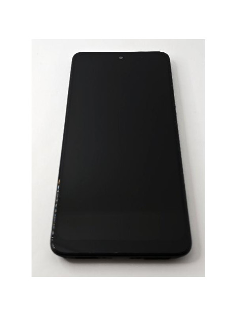 Pantalla lcd para Xiaomi Redmi Note 12T Pro 5G mas tactil negro con marco negro calidad premium
