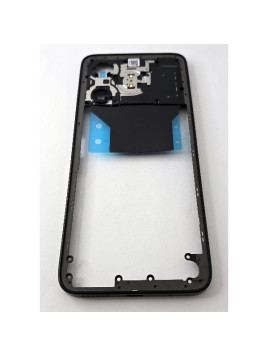 Carcasa o marco central negro para Xiaomi Redmi 13 5G con NFC