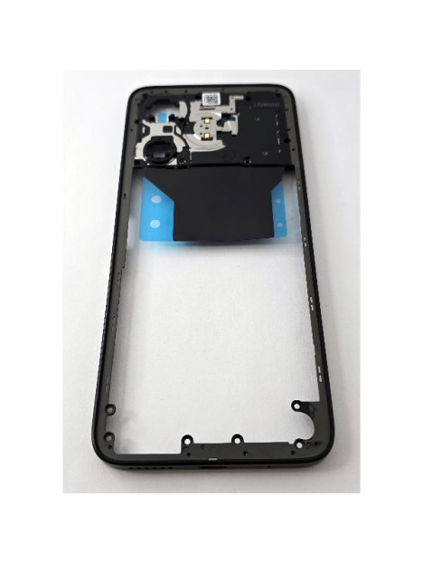 Carcasa o marco central negro para Xiaomi Redmi 13 5G con NFC
