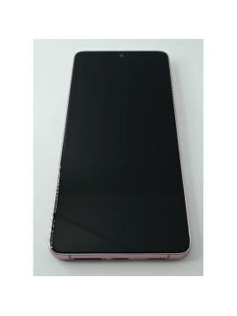 Pantalla lcd para Samsung Galaxy S21 Plus 5G G996 mas tactil negro con marco morado compatible TFT