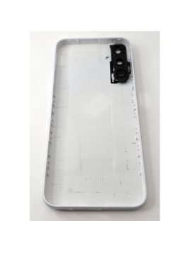 Tapa trasera o tapa bateria plata para Samsung Galaxy A14 4G A145 con cristal de camara