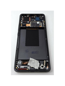 Pantalla lcd para Xiaomi 12 Pro mas tactil negro con marco negro calidad Oled