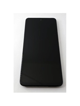 Pantalla lcd para Xiaomi Redmi Note 12T Pro 5G mas tactil negro con marco negro compatible