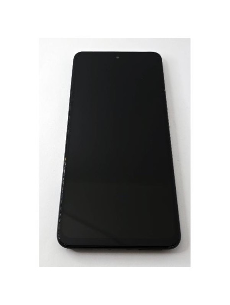 Pantalla lcd para Xiaomi Redmi Note 12T Pro 5G mas tactil negro con marco negro compatible
