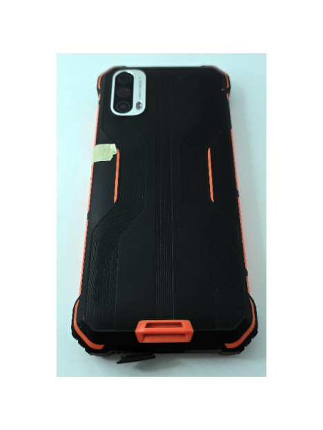 Tapa trasera o tapa bateria naranja para Blackview BV7100