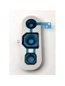 Cristal de camara para Samsung Galaxy S24 FE 5G S721 con marco plata calidad premium