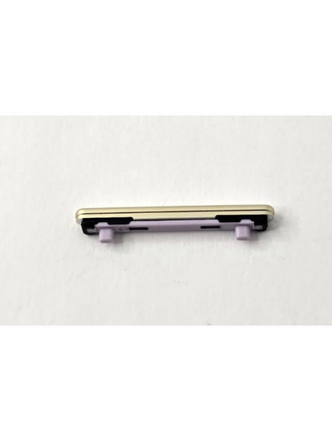 Boton volumen dorado para Samsung Galaxy Z Flip 4 F721 calidad premium