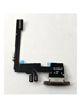 Flex puerto de carga dorado para iPhone 16 Pro A3293 A3083 A3292 A3294 calidad premium