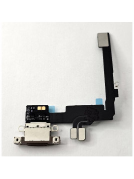 Flex puerto de carga dorado para iPhone 16 Pro A3293 A3083 A3292 A3294 calidad premium