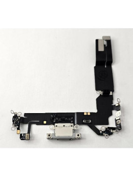 Flex puerto de carga blanco para iPhone 16 A3287 A3081 A3286 A3288 calidad premium