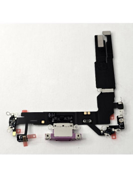 Flex puerto de carga rosa para iPhone 16 A3287 A3081 A3286 A3288 calidad premium