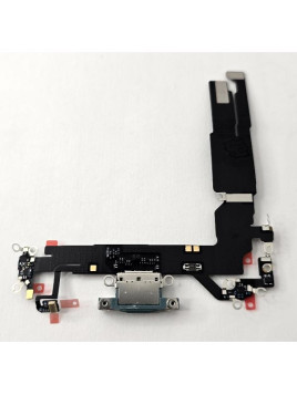 Flex puerto de carga verde para iPhone 16 A3287 A3081 A3286 A3288 calidad premium