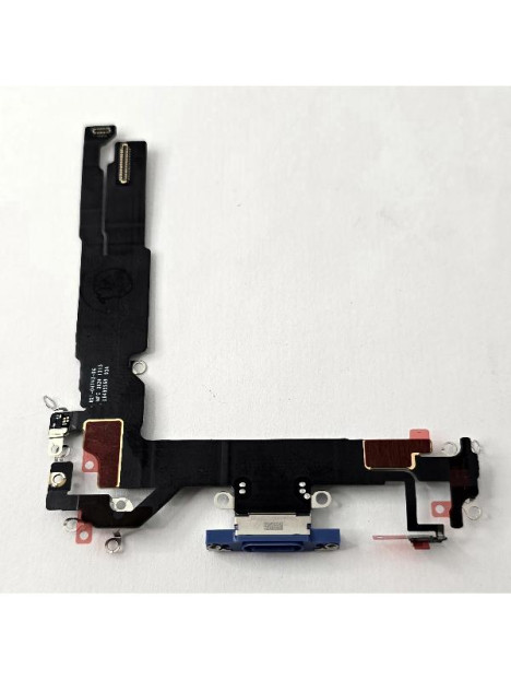 Flex puerto de carga azul para iPhone 16 A3287 A3081 A3286 A3288 calidad premium