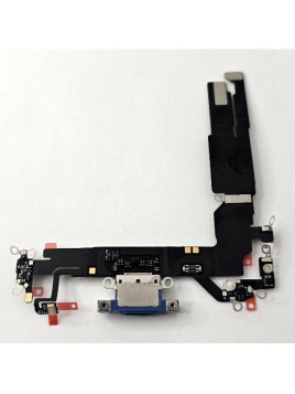 Flex puerto de carga azul para iPhone 16 A3287 A3081 A3286 A3288 calidad premium