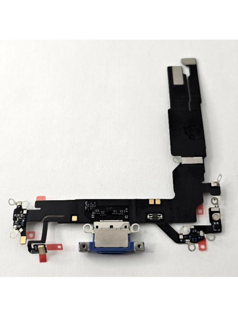 Flex puerto de carga azul para iPhone 16 A3287 A3081 A3286 A3288 calidad premium