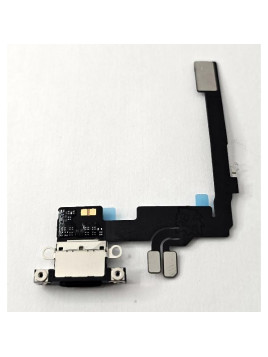 Flex puerto de carga negro para iPhone 16 Pro A3293 A3083 A3292 A3294 calidad premium