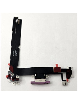 Flex puerto de carga rosa para iPhone 16 Plus A3290 A3082 A3289 A3291 compatible