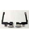 Flex puerto de carga blanco para iPhone 16 Pro A3293 A3083 A3292 A3294 compatible