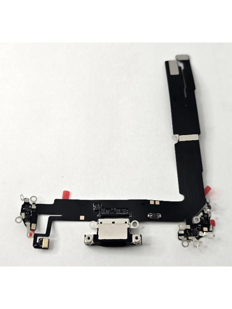 Flex puerto de carga negro para iPhone 16 Plus A3290 A3082 A3289 A3291 compatible
