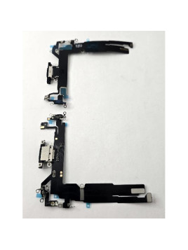 Flex puerto de carga negro para iPhone 16 A3287 A3081 A3286 A3288 compatible
