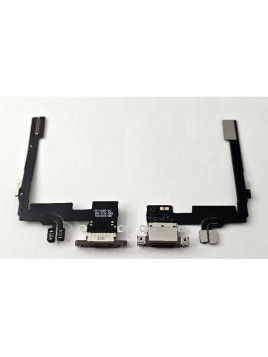 Flex puerto de carga dorado para iPhone 16 Pro A3290 A3082 A3289 A3291 compatible