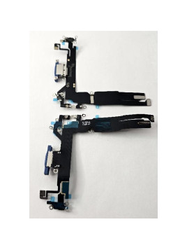 Flex puerto de carga azul para iPhone 16 A3287 A3081 A3286 A3288 compatible
