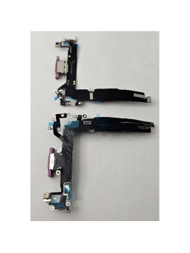 Flex puerto de carga rosa para iPhone 16 A3287 A3081 A3286 A3288 compatible