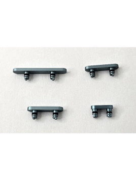 Botones laterales negros para iPhone 16 A3287 A3081 A3286 A3288 iPhone 16 Plus A3290 A3082 A3289 A3291 premium