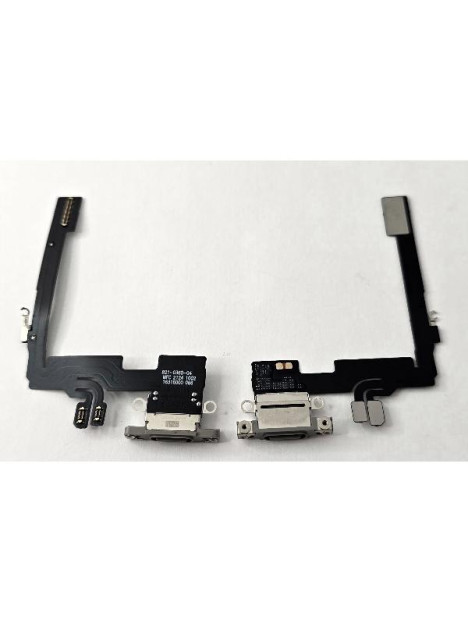 Flex puerto de carga marron para iPhone 16 Pro A3293 A3083 A3292 A3294 compatible