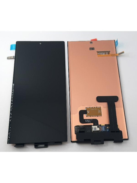 Pantalla lcd para Samsung Galaxy S23 Ultra SM-S918 GH82-31247A GH82-33783A mas tactil negro Service Pack