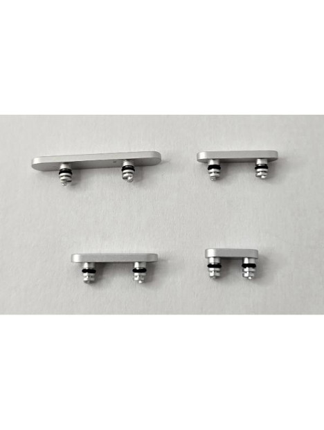 Botones laterales blancos para iPhone 16 A3287 A3081 A3286 A3288 iPhone 16 Plus A3290 A3082 A3289 A3291 premium