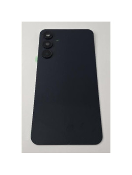 Tapa trasera o tapa bateria negra para Samsung Galaxy A16 5G A166 con cubierta de camara