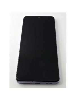 Pantalla lcd para Xiaomi Redmi Note 13 Pro Plus 5G mas tactil negro con marco morado compatible TFT