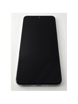 Pantalla lcd para Huawei Honor 200 5G mas tactil negro con marco blanco compatible TFT