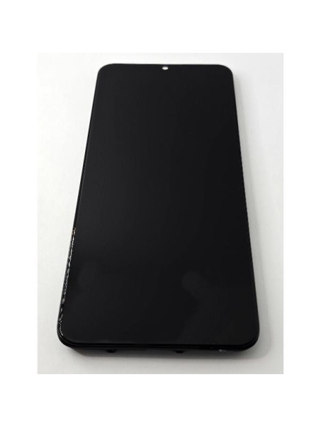 Pantalla lcd para Oukitel C37 Oukitel C38 mas tactil negro con marco negro calidad premium
