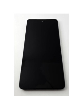 Pantalla lcd para Cubot Max 5 5G mas tactil negro con marco negro calidad premium