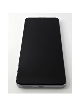Pantalla lcd para Xiaomi Redmi Note 13 Pro Plus 5G mas tactil negro con marco plata compatible TFT